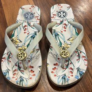 Tory Burch flip flops size 7